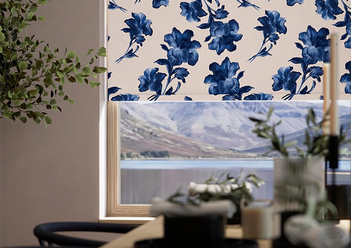 Ted Baker Midnight Garden, Blue - Roller Blind - Image 5